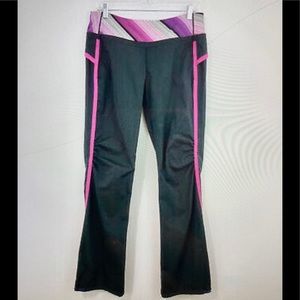 Lululemon Black Workout Athletic Yoga Pants 8